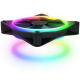 NZXT F120 RGB DUO 120mm RGB fan Triple - Black